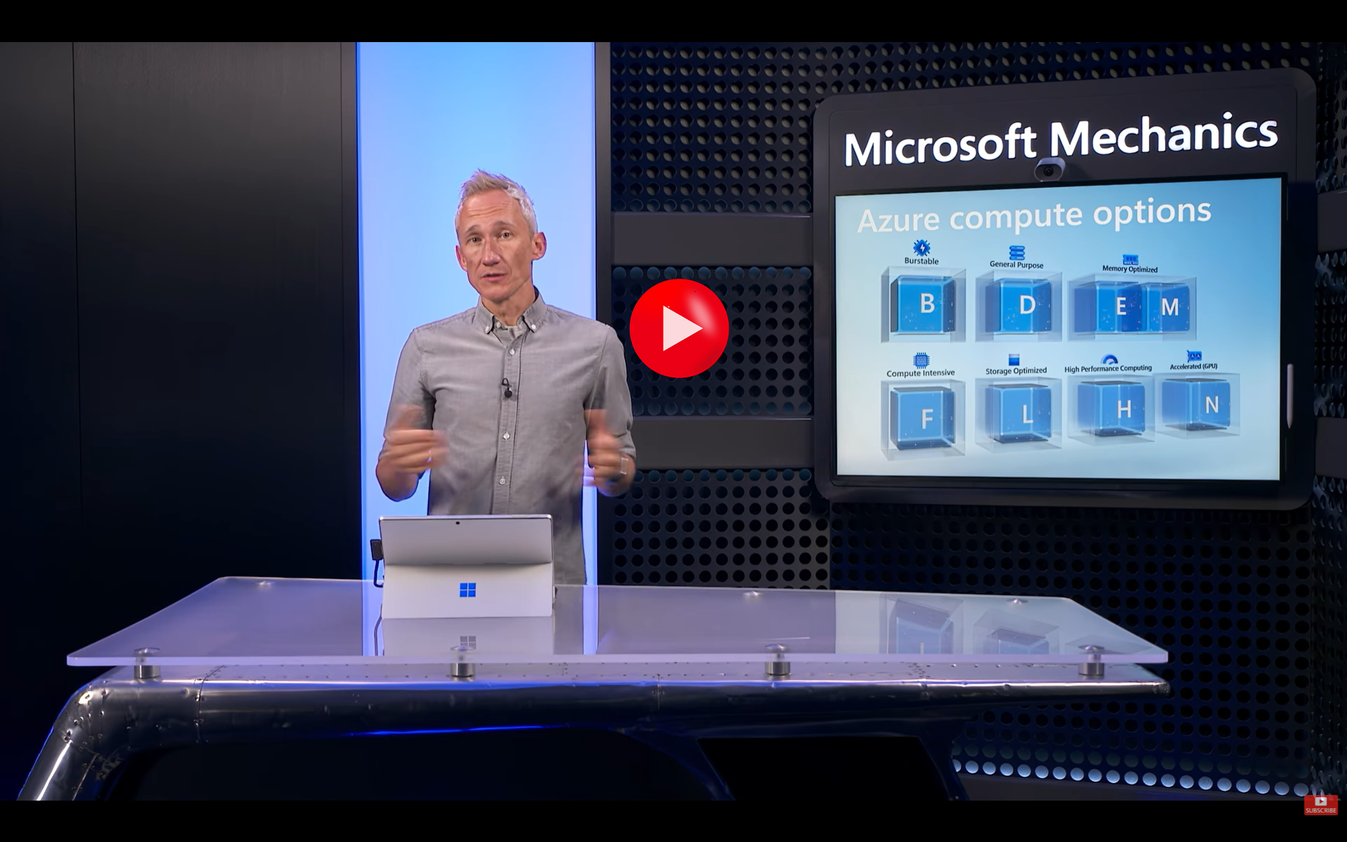 YouTube video for selecting the right size for your VM.
